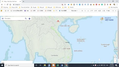 Bản đồ số hóa Vmap Việt Nam