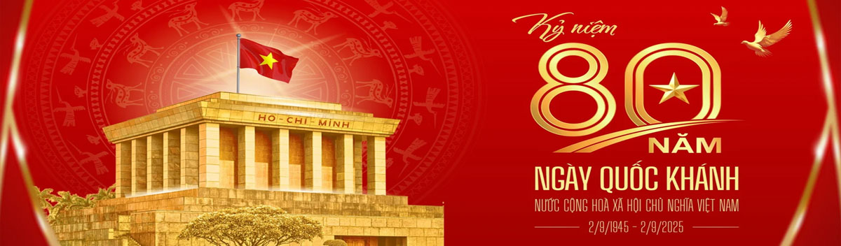 Baner kỷ niệm 80 năm Quốc khánh 2/9
