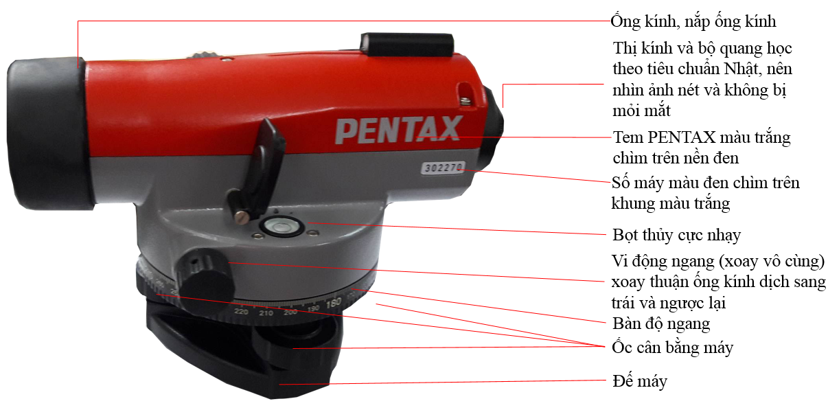 Máy thùy bình Pentax AP 281